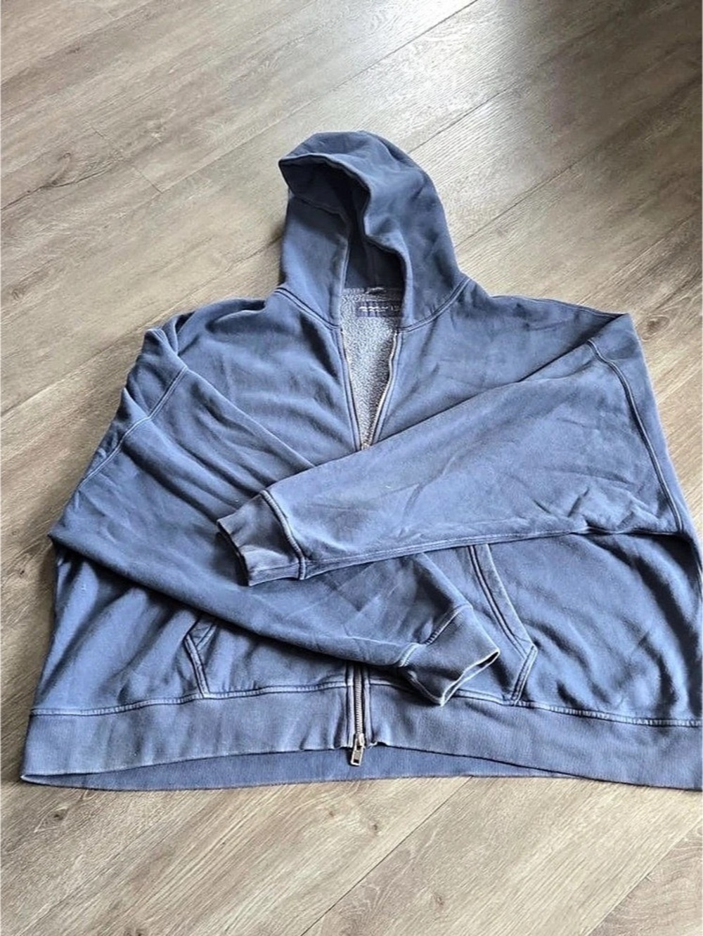 Abercrombie & Fitch Blue Zip-Up Hoodie